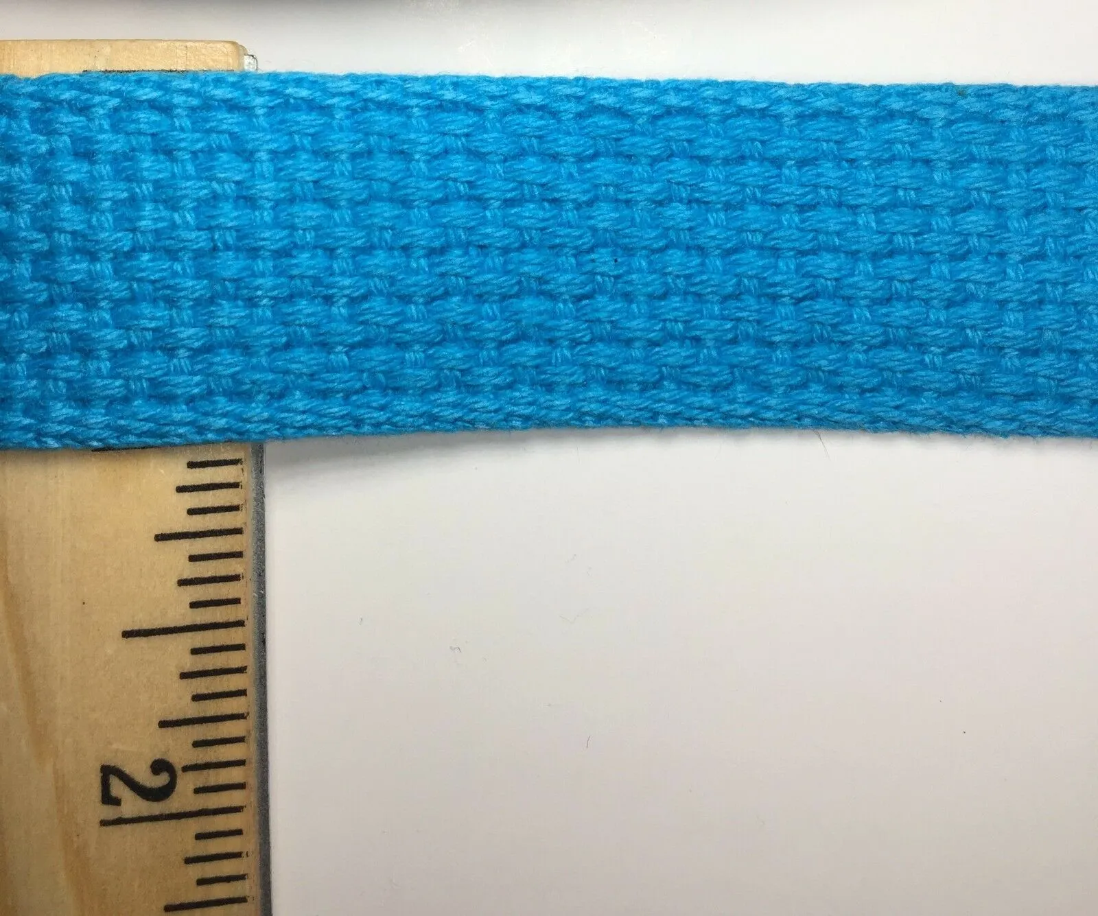 1" Cotton Webbing - 10 Continuous Yards - MANY COLORS AVAILABLE - Made in USA