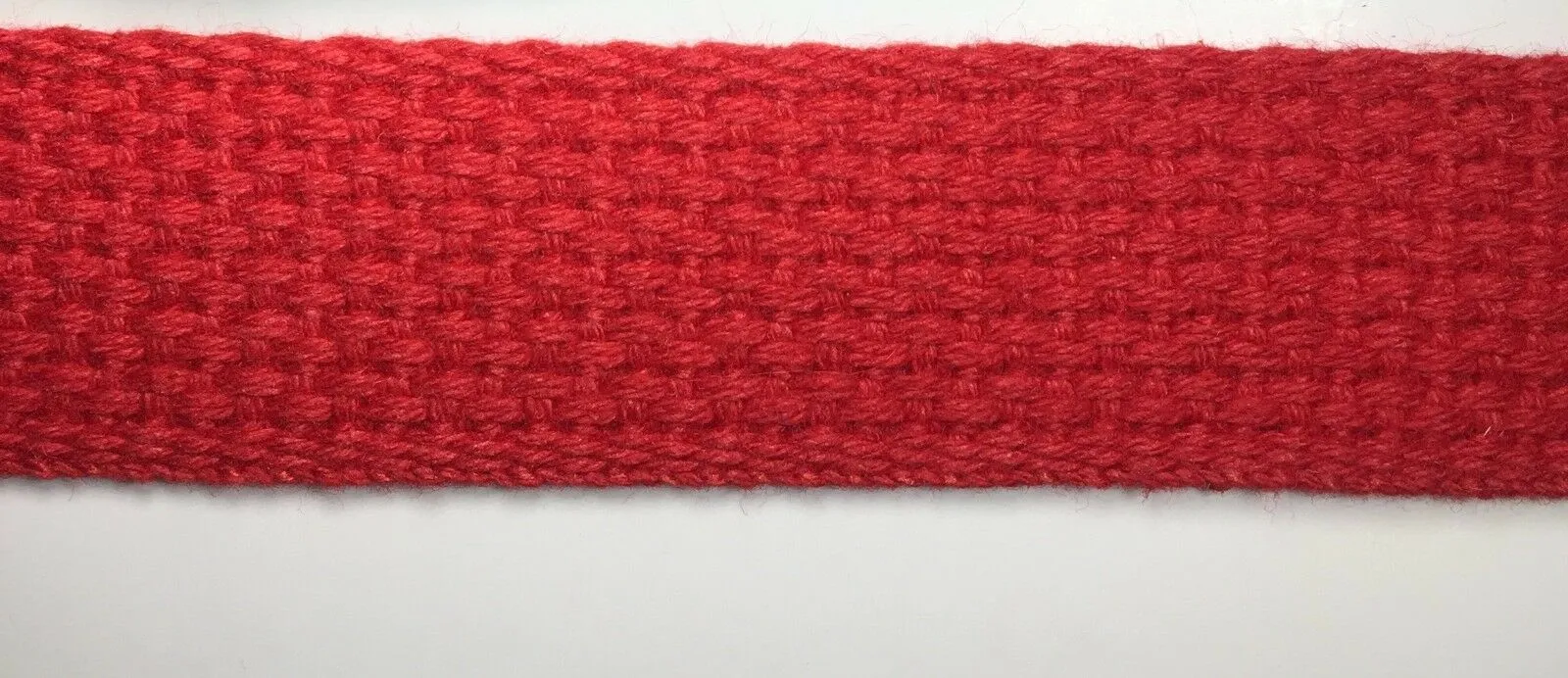 1" Cotton Webbing - 10 Continuous Yards - MANY COLORS AVAILABLE - Made in USA