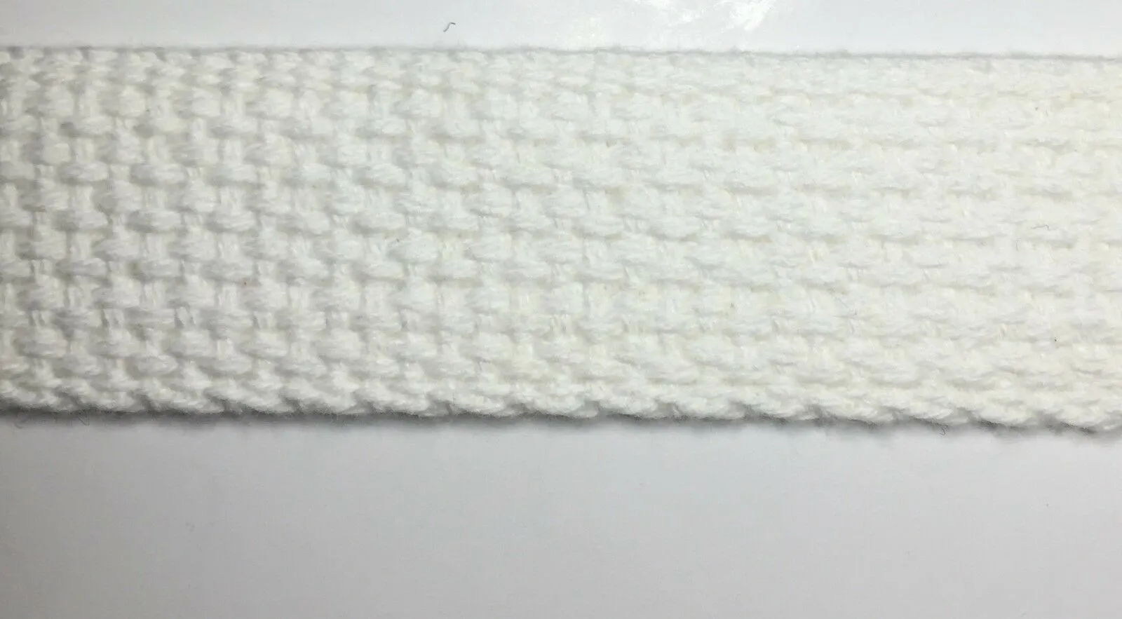 1" Cotton Webbing - 10 Continuous Yards - MANY COLORS AVAILABLE - Made in USA