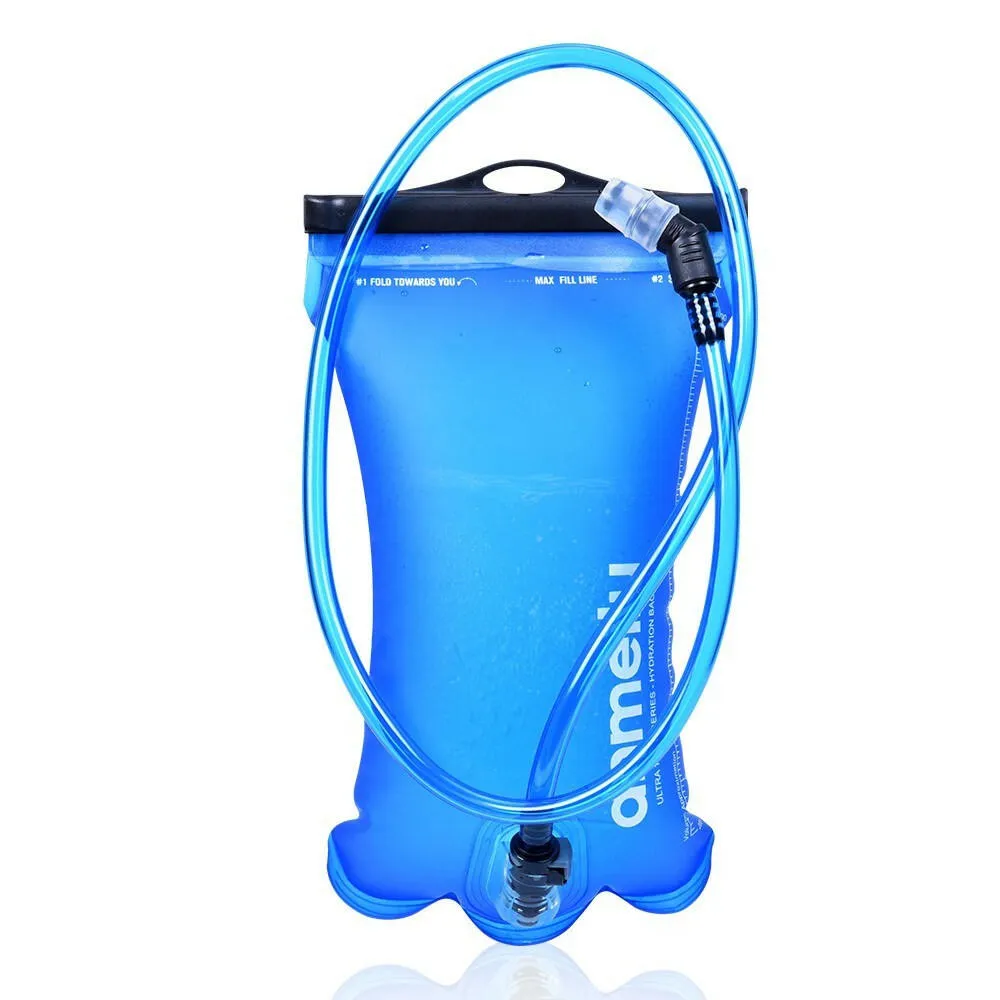 2 Liter Hydration Bladder Leak Proof Hydration Pack Water Reservoir Bag for Cycling Running Hiking Climbing