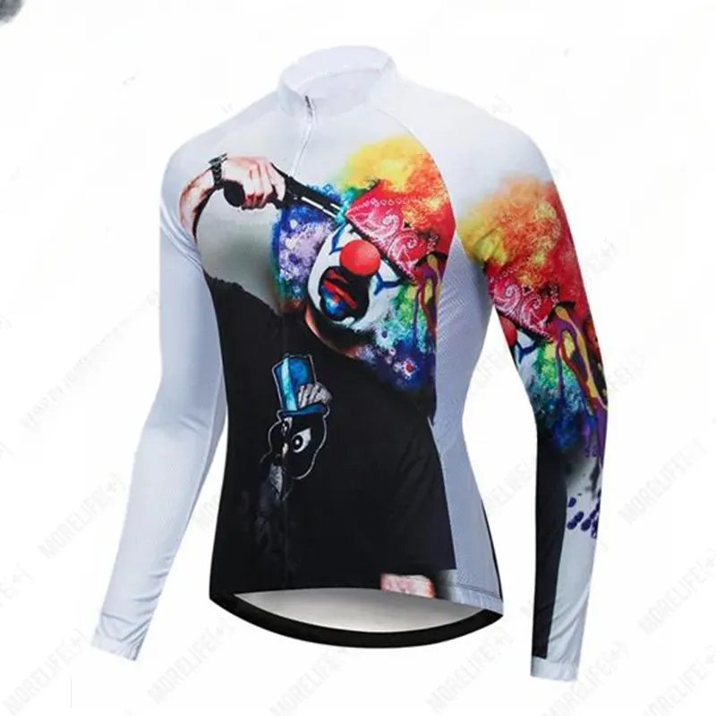 2023 Pro Cycling Jersey Unisex Triathlon Cycling Top Winter Long Sleeve Bike Shirt  Bicycle Clothing