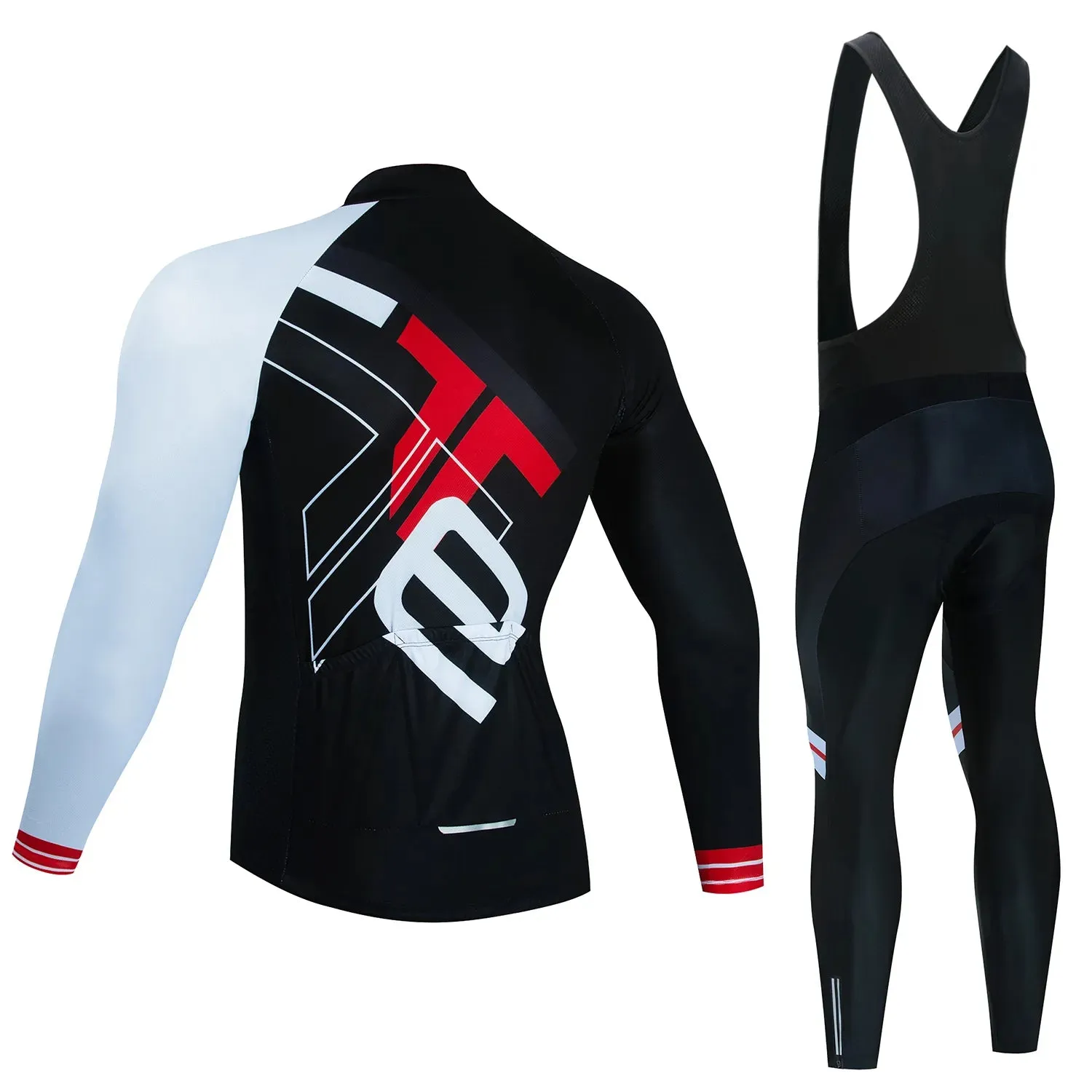 2024 Long Sleeve Cycling Sets Bicycle Clothing Breathable Mountain Cycling Clothes Suits Ropa Ciclismo Verano Triathlon