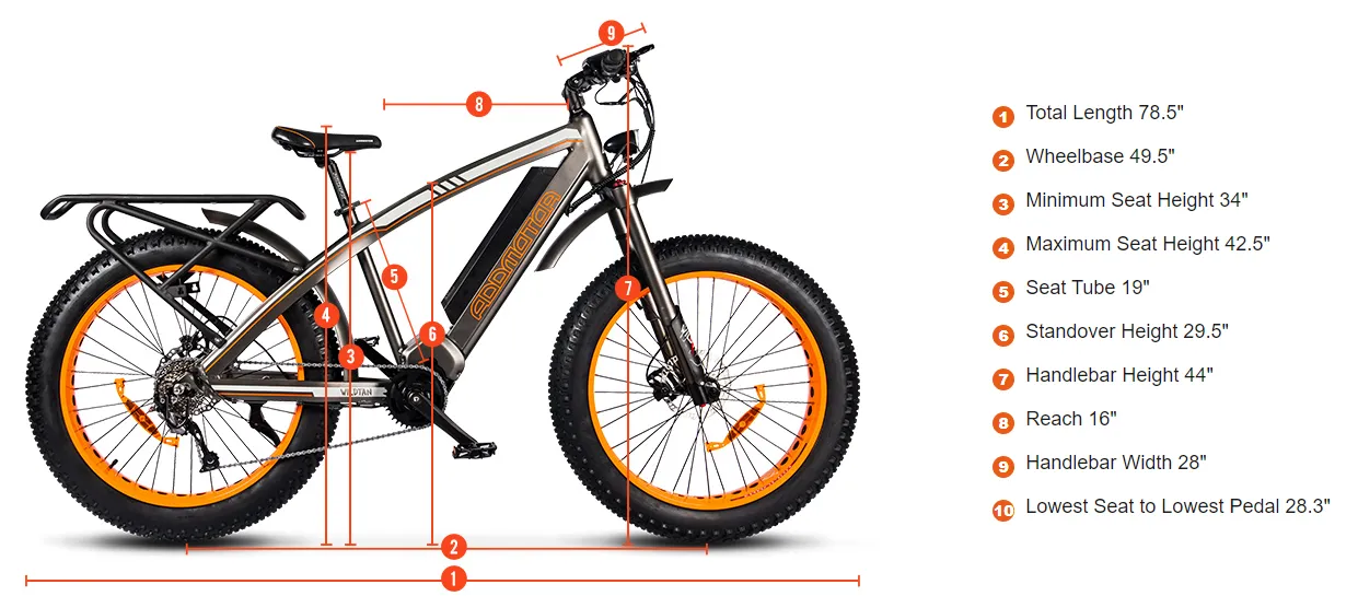 AddMotor 1000W MOTAN M-5600 Wildtan Mid-Drive Hunting Electric Bike