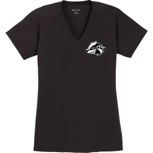 Allegheny Badgers Ladies Ultimate Performance V-Neck