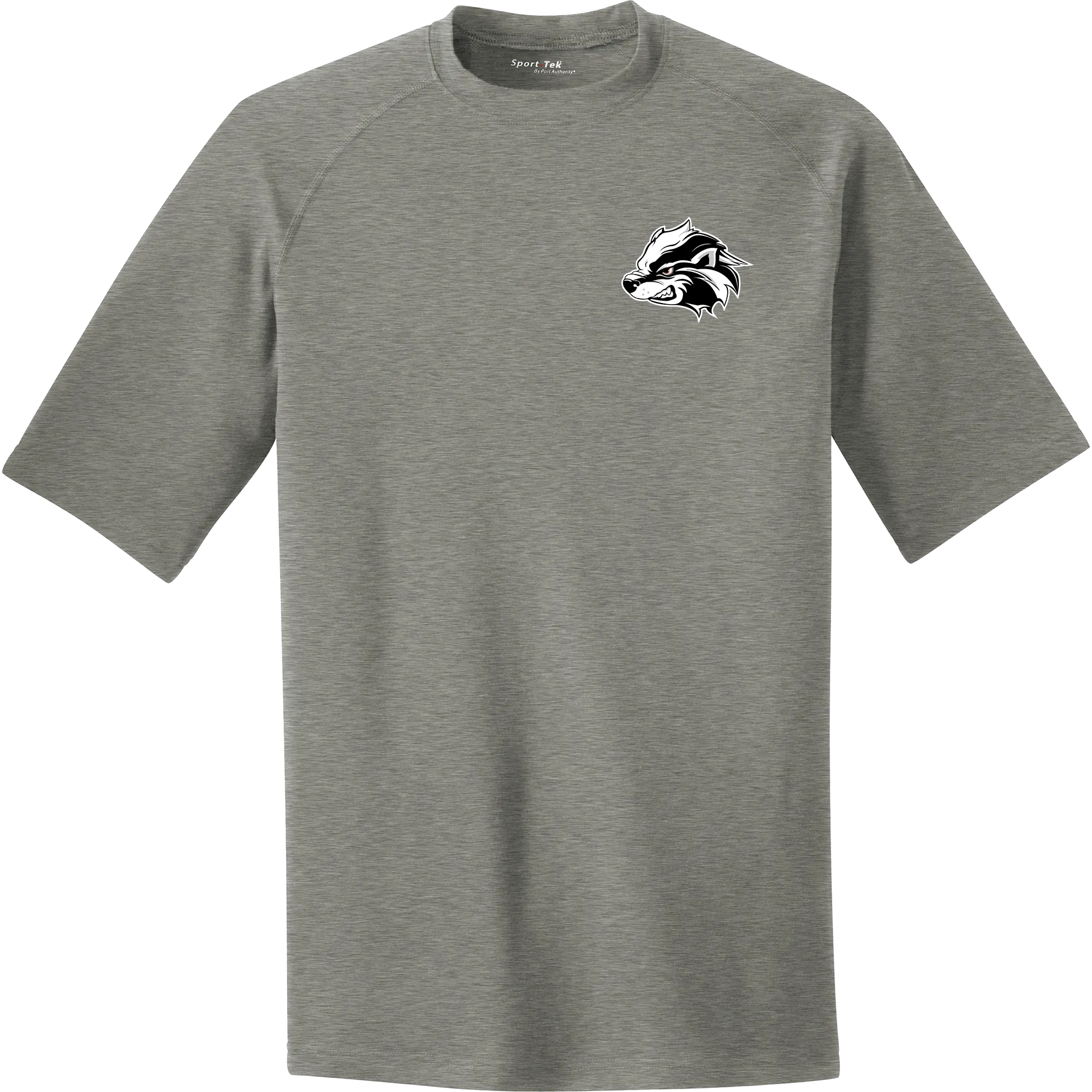 Allegheny Badgers PosiCharge Tri-Blend Wicking Raglan Tee