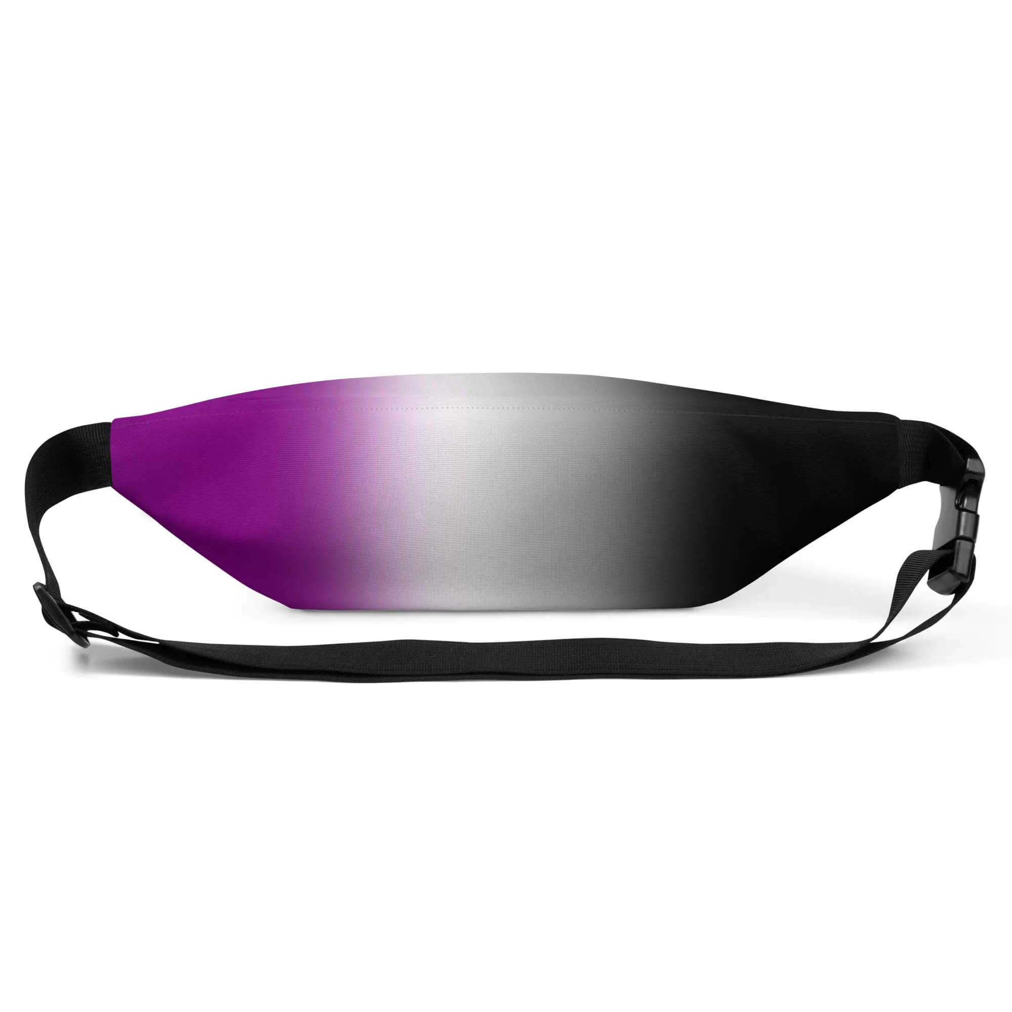 Asexual Pride Ombre Crossbody Belt Bag