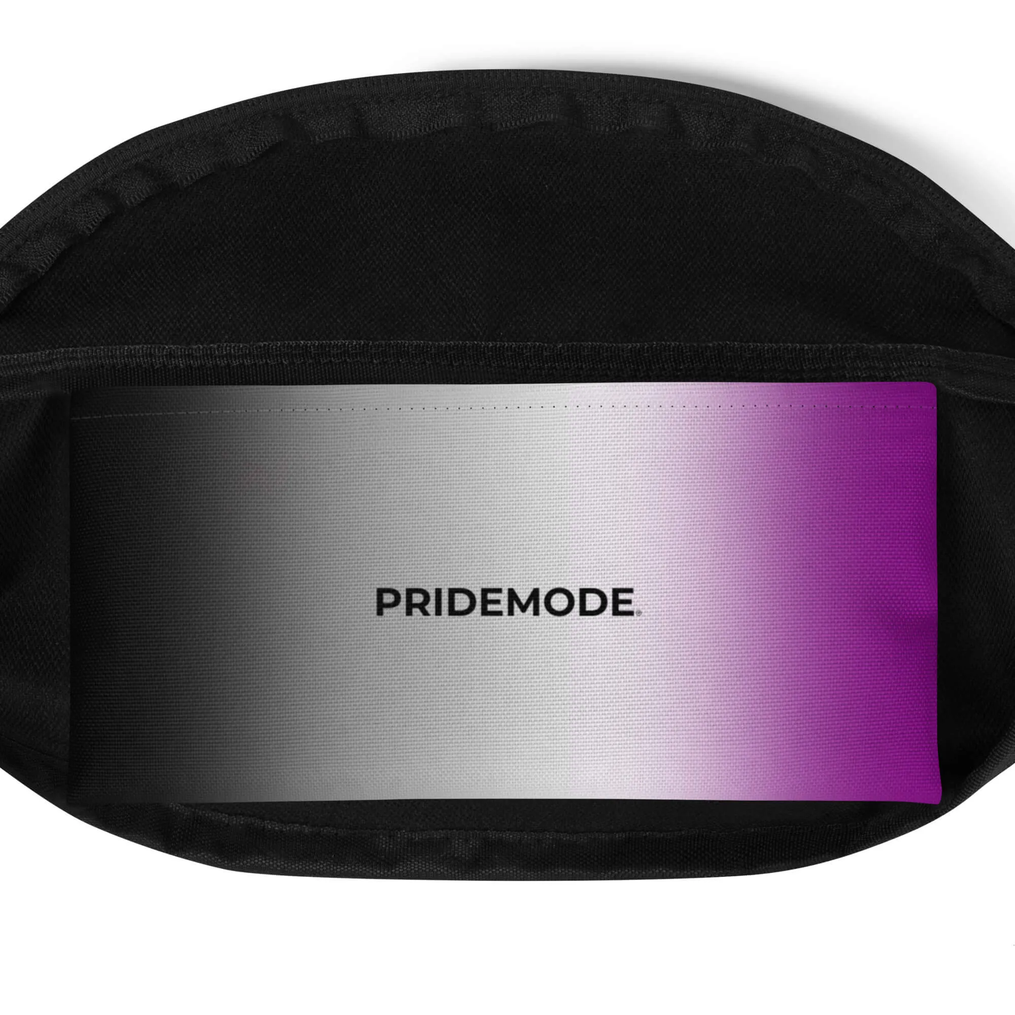 Asexual Pride Ombre Crossbody Belt Bag