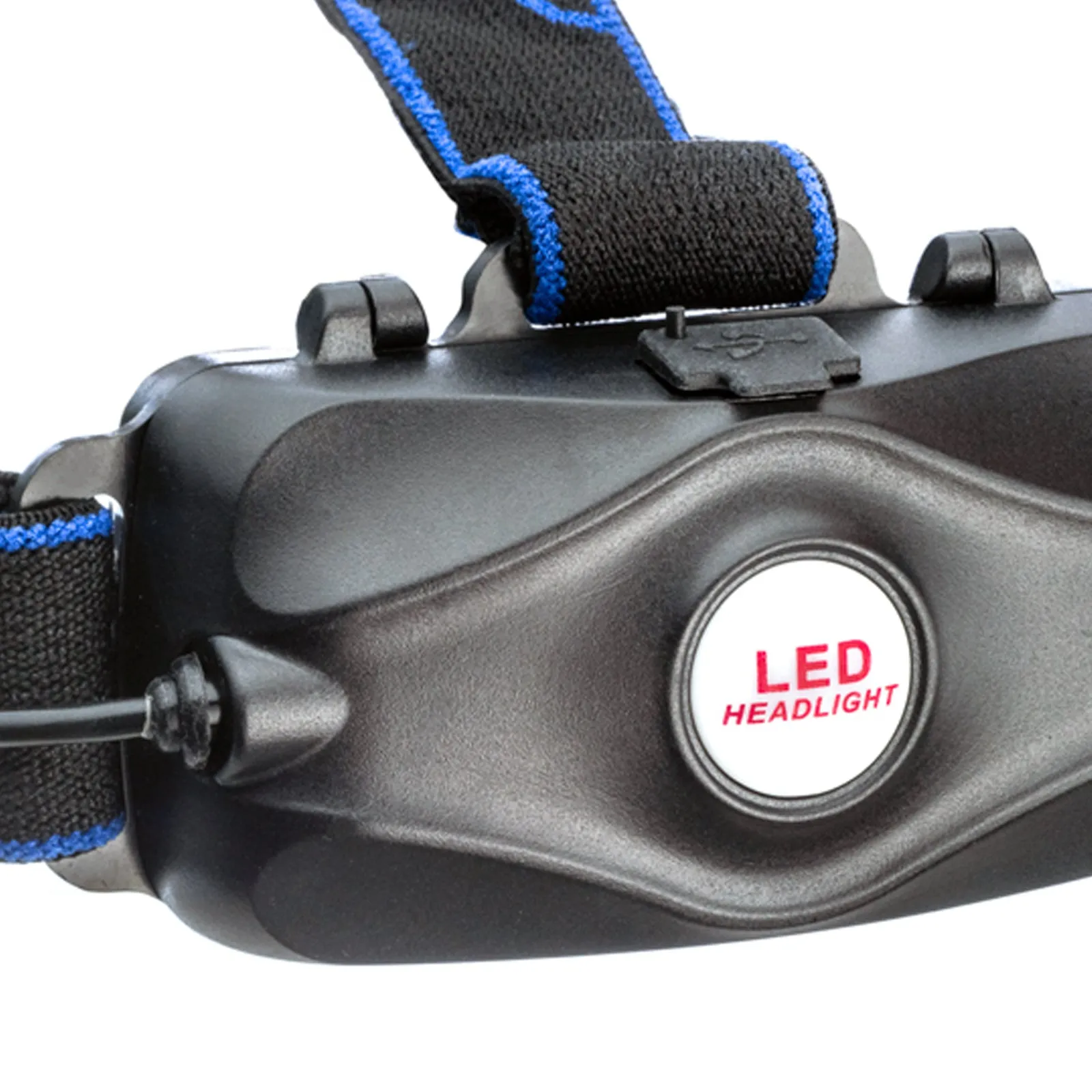 ASR Outdoor 1000 Lumen Zoom Rechargeable Pivoting Headlamp