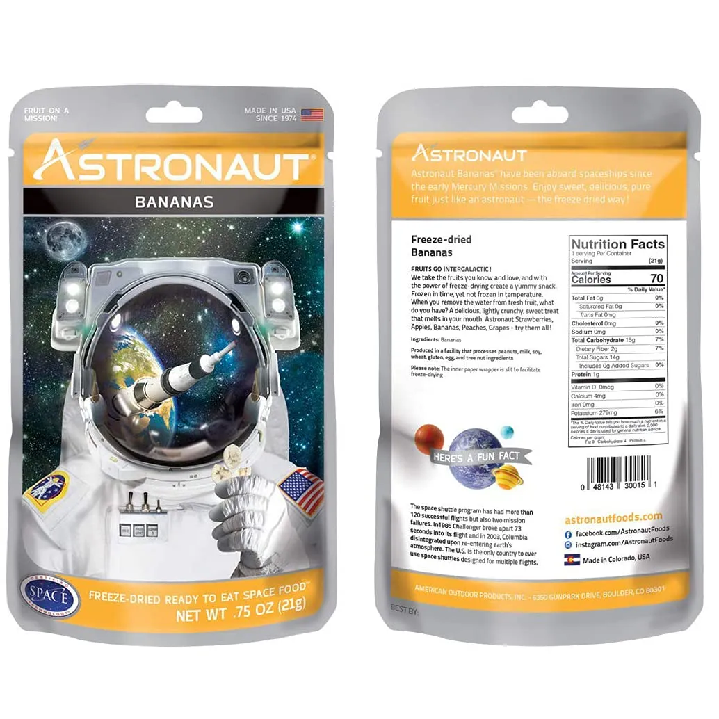 Astronaut - Freeze-Dried Ice Cream Sandwiches - Variety 6 Pack