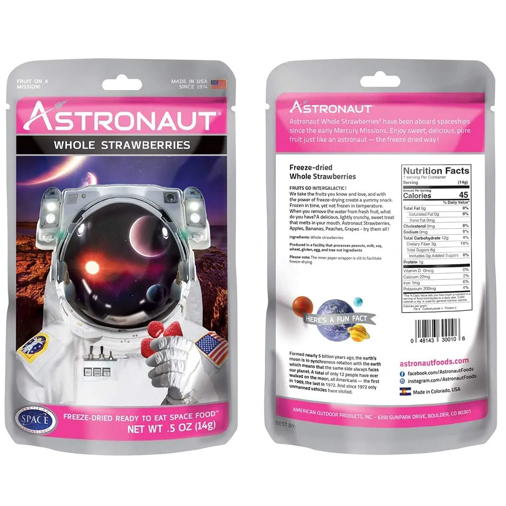 Astronaut - Freeze-Dried Ice Cream Sandwiches - Variety 6 Pack