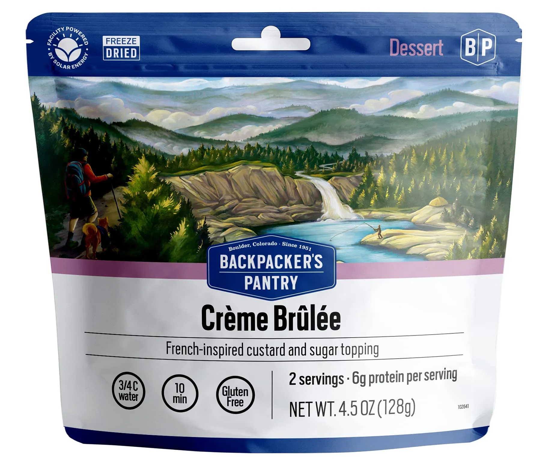 Backpacker's Pantry - Creme Brulee - 2 Servings