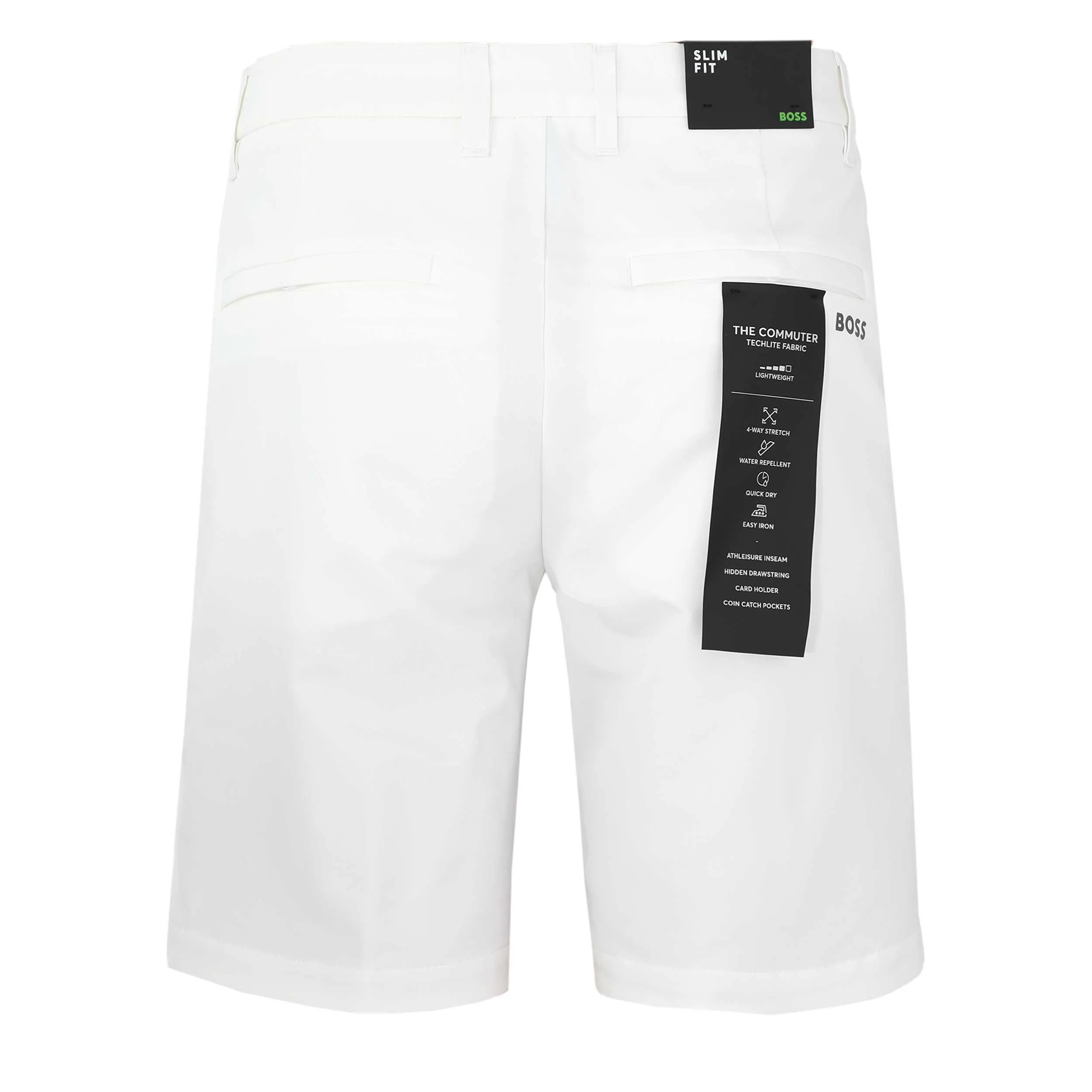 BOSS S Commuter 9 Short in White