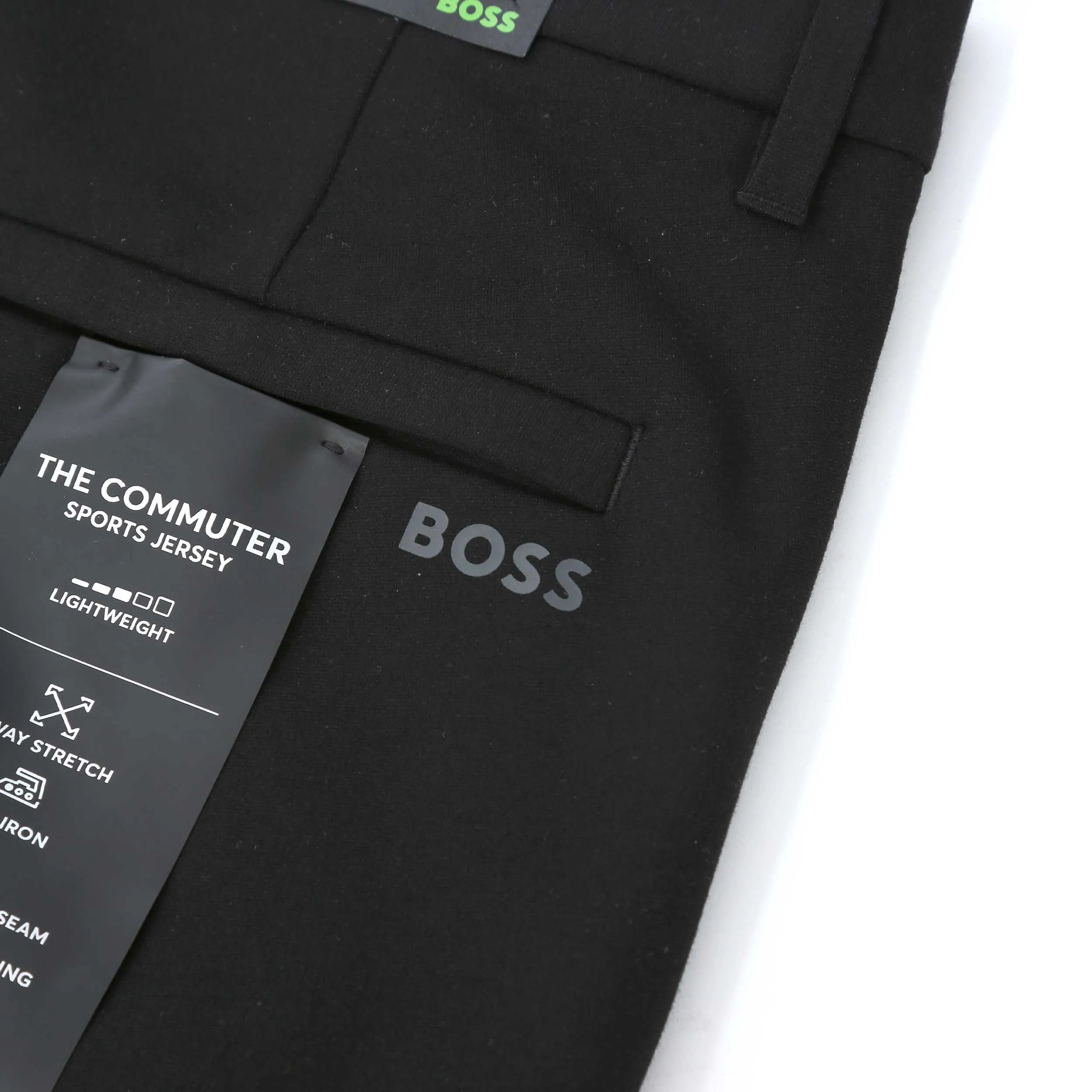 BOSS T Commuter Slim J Trouser in Black