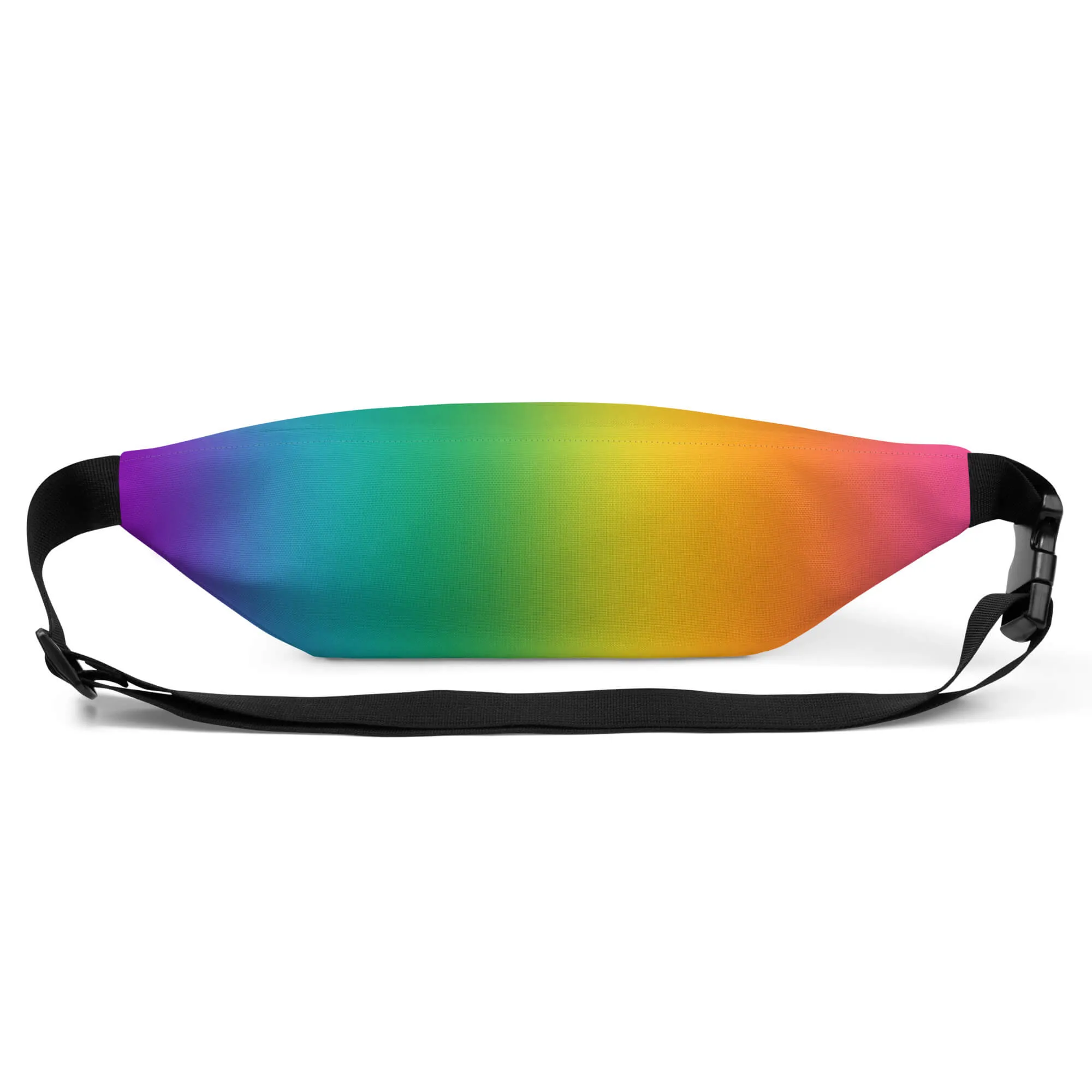 Bright Rainbow Pride Ombre Crossbody Belt Bag