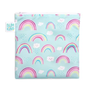 Bumkins - Reusable Large Snack Bag - Rainbow