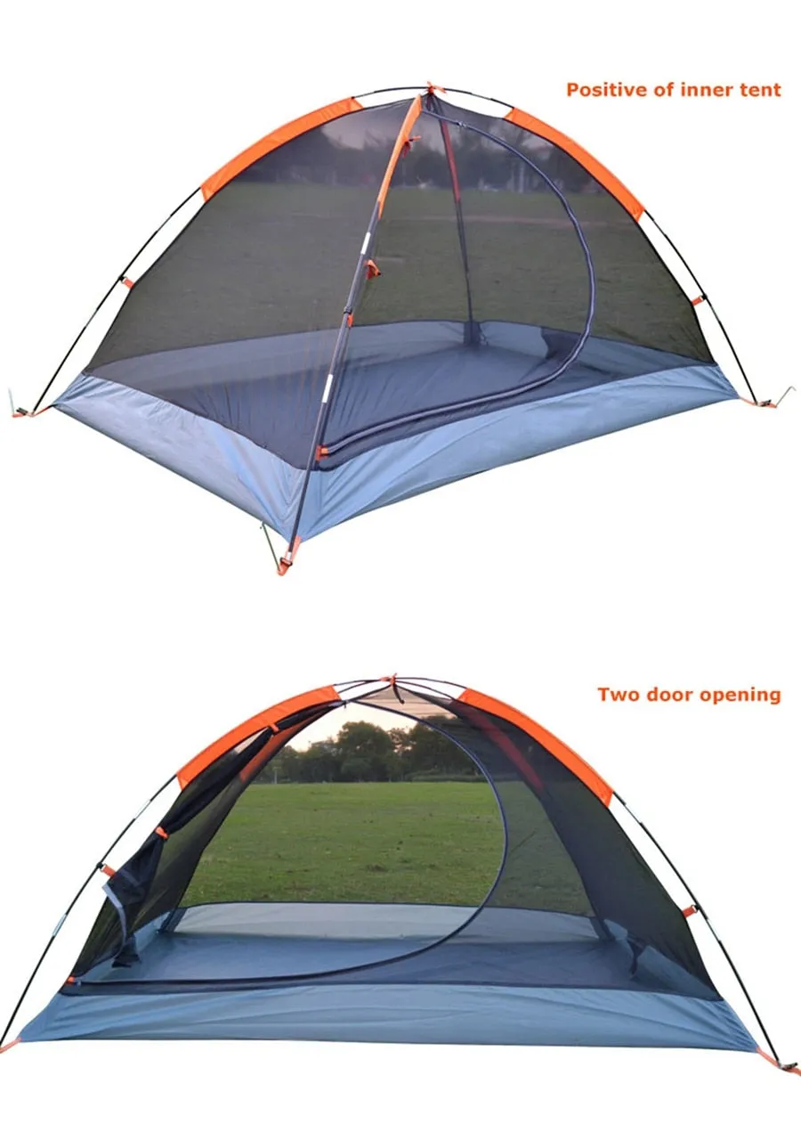 Camping Tent 1 Person Easy Setup Breathable Lightweight Waterproof