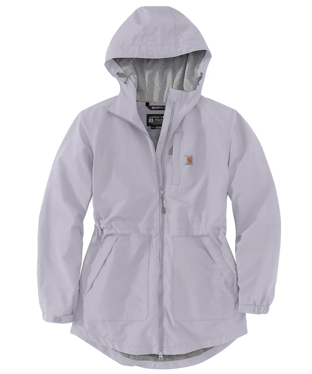 Carhartt Women's Lightweight Rain Jacket - Lilac Haze