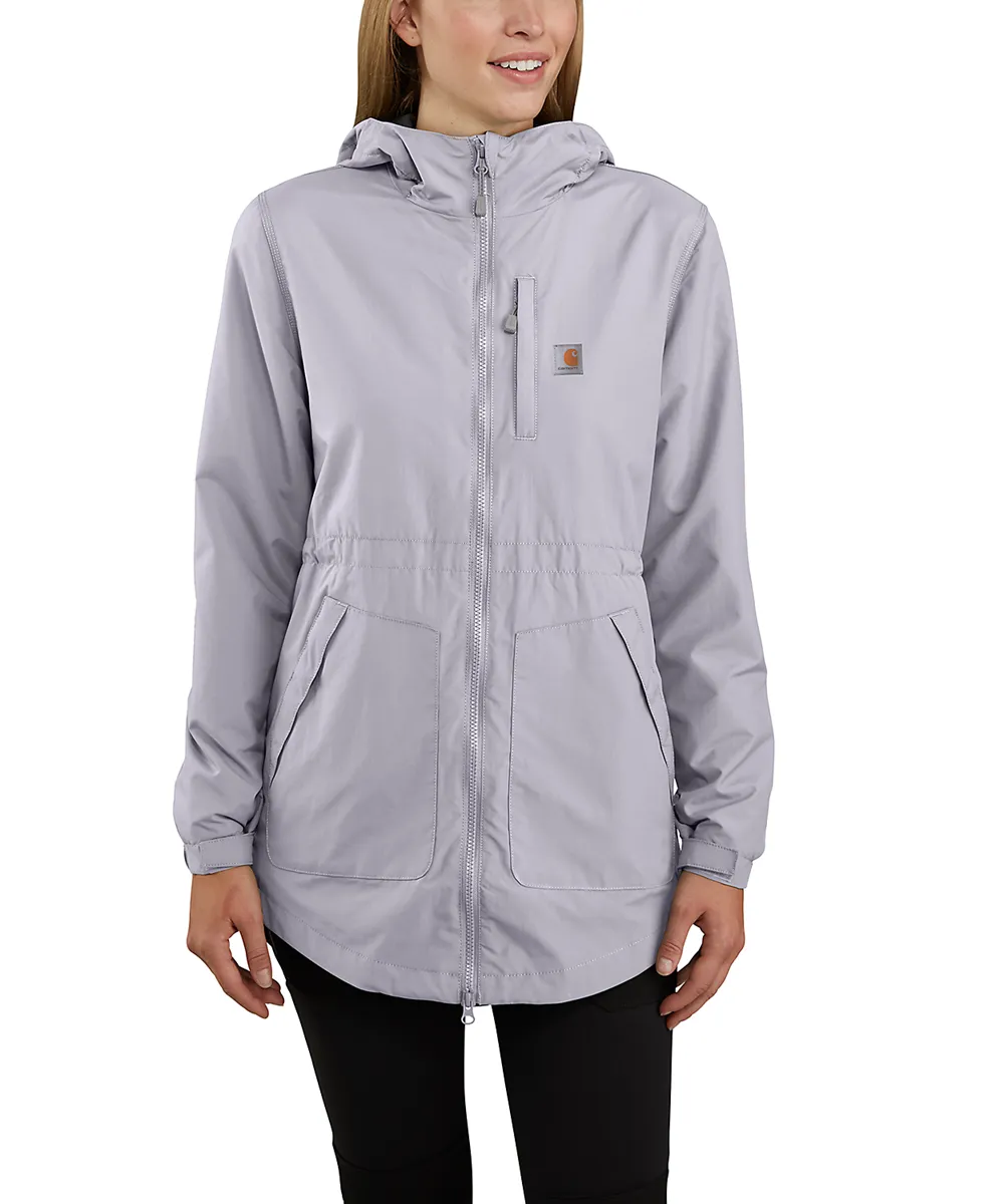 Carhartt Women's Lightweight Rain Jacket - Lilac Haze