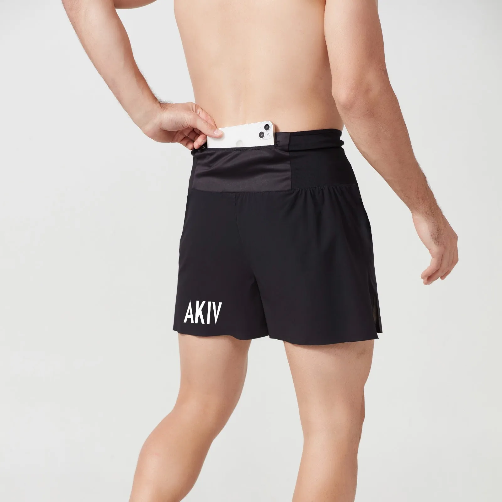 【Classic Black】AKIV Multi-Pocket Shorts (No inner)