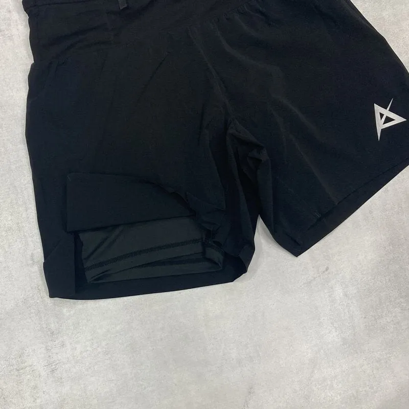 【Classic Black】AKIV Multi-Pocket Shorts (No inner)