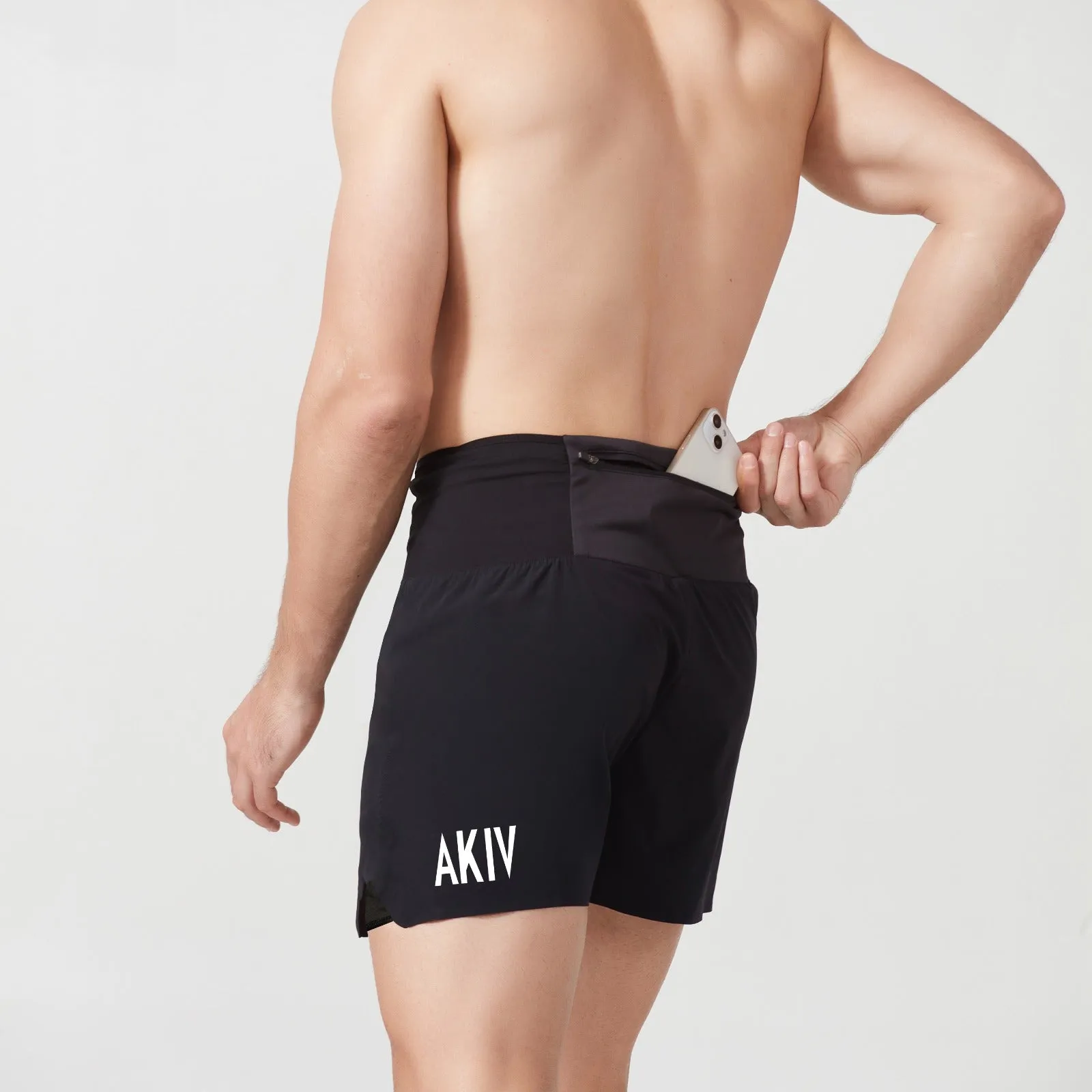 【Classic Black】AKIV Multi-Pocket Shorts (No inner)