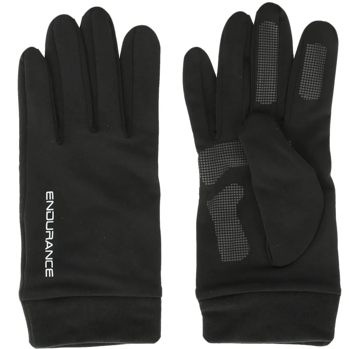 Endurance Gubeng Running Gloves & Hood - Adult - Black