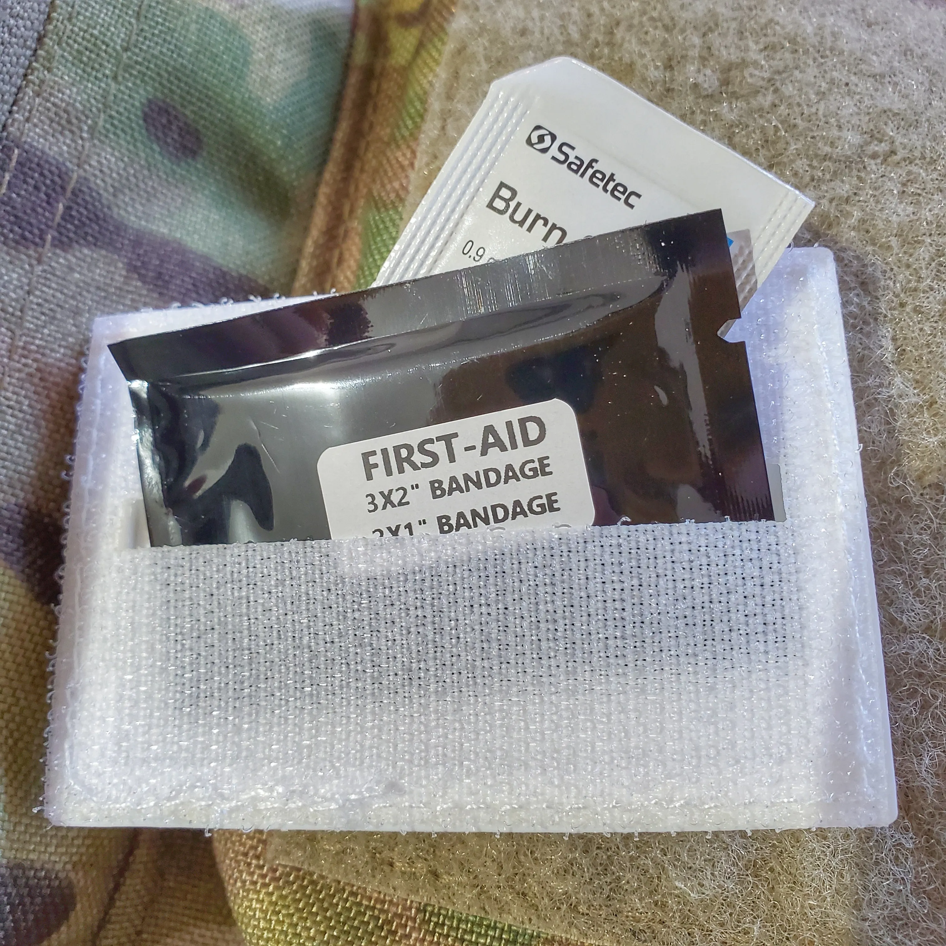 First Aid Patch Kit: "boo boo" supplies for treatment of minor injuries