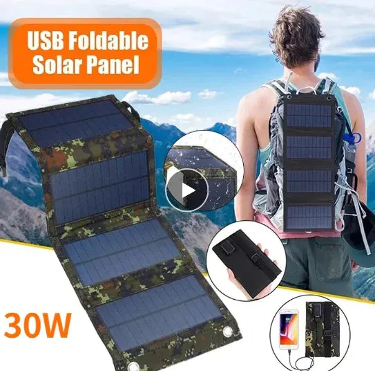 Foldable Solar Panel Charger