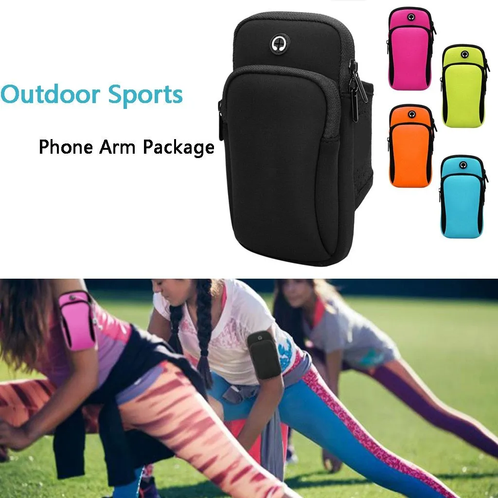 Gym Bag Sport Accessories Running Wrist Band Bag Outdoor Sports Phone Arm Package Hiking Cell Strap Pocket Strong And Durable|Running Bags