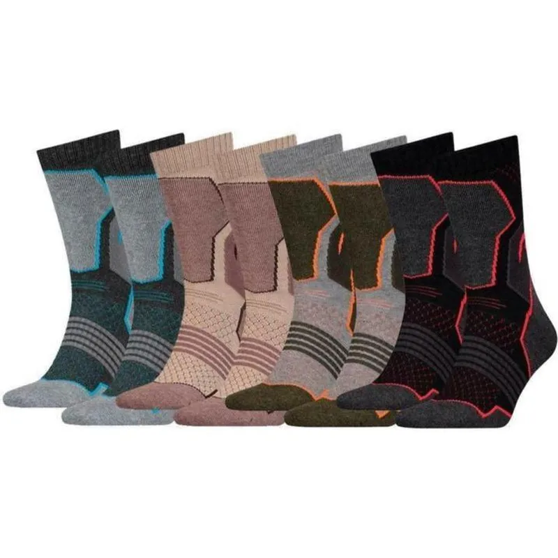 HEAD Hiking Crew Unisex Socks - Forest - 2 Pack