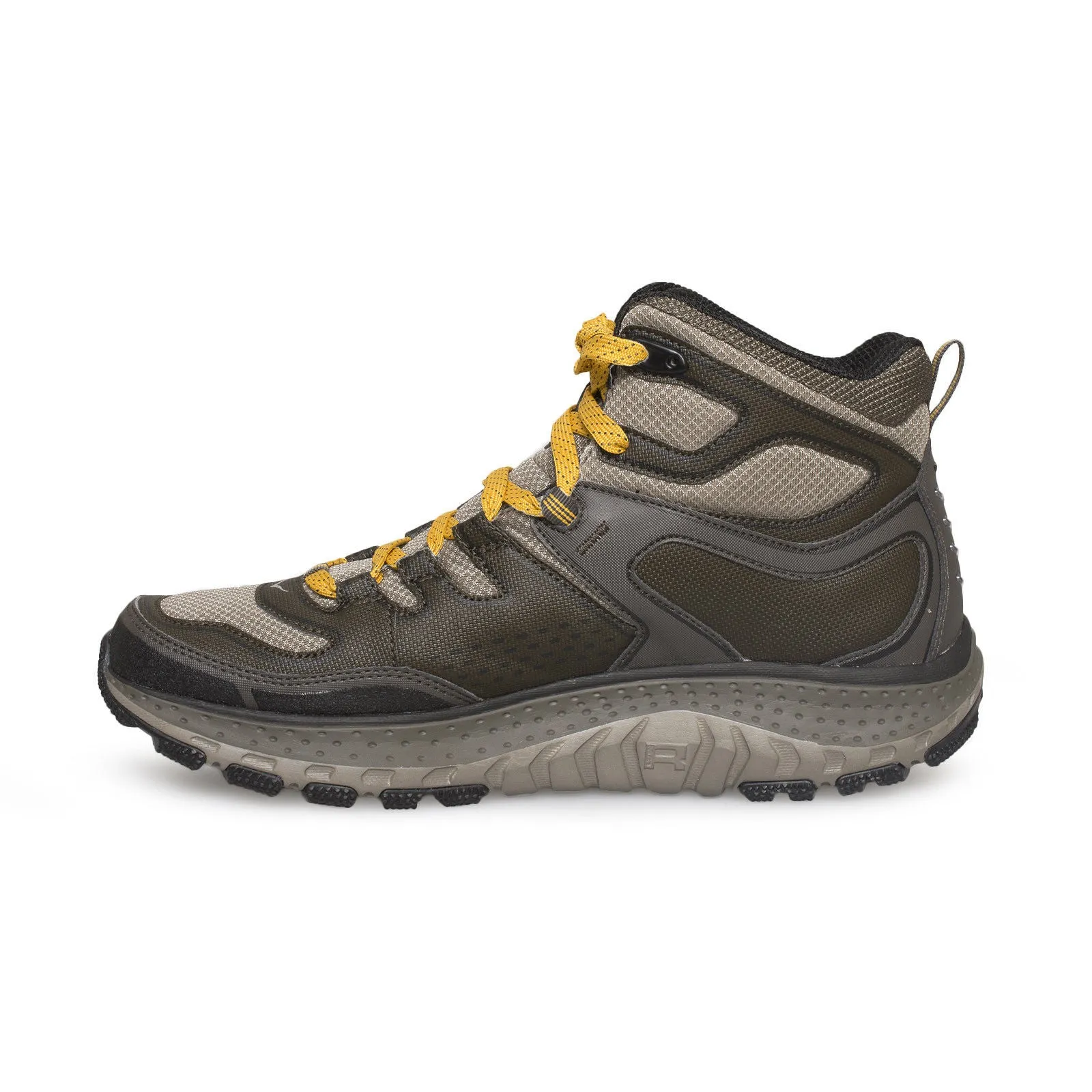 Hoka Tor Tech Mid Brindle / Golden Yellow Hiking Boots