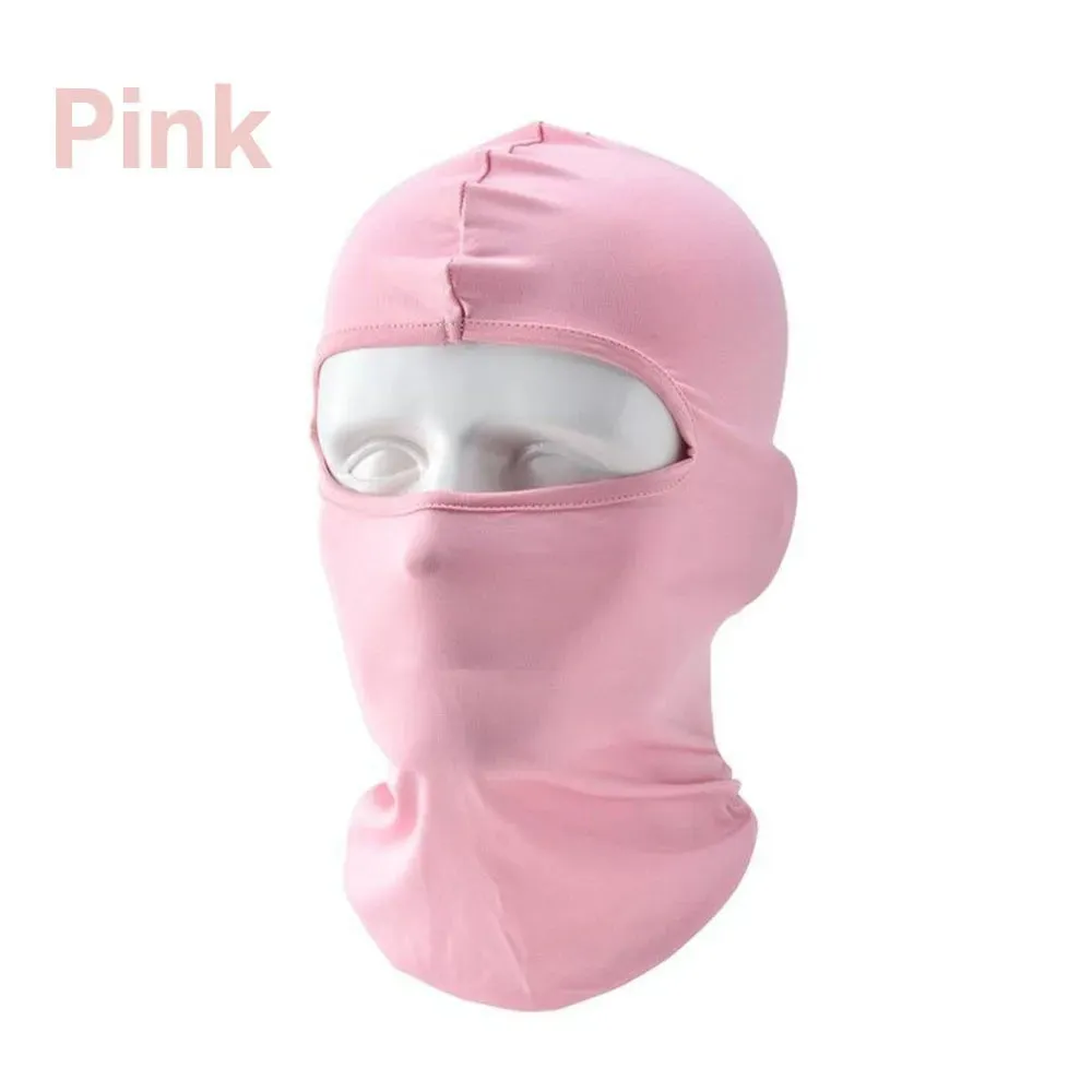 JJYY Outdoor Sports Balaclava Mask Windproof Full Face Neck milk silk Cotton Ninja Headgear Hat Riding Hiking Cycling cap