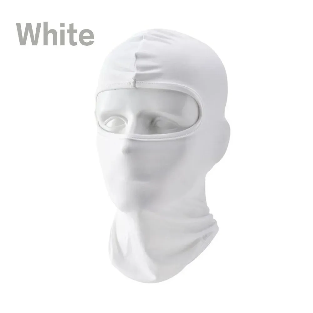 JJYY Outdoor Sports Balaclava Mask Windproof Full Face Neck milk silk Cotton Ninja Headgear Hat Riding Hiking Cycling cap