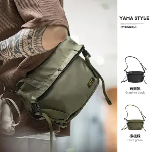 Large Capacity Crossbody Bags Men's Multifunctional Hiking Cycling Travel Adjustable Strap Shoulder Messenger Bag