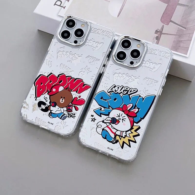 Line Friends Mirror Back Case Cover