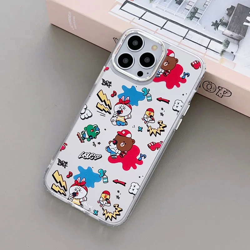 Line Friends Mirror Back Case Cover