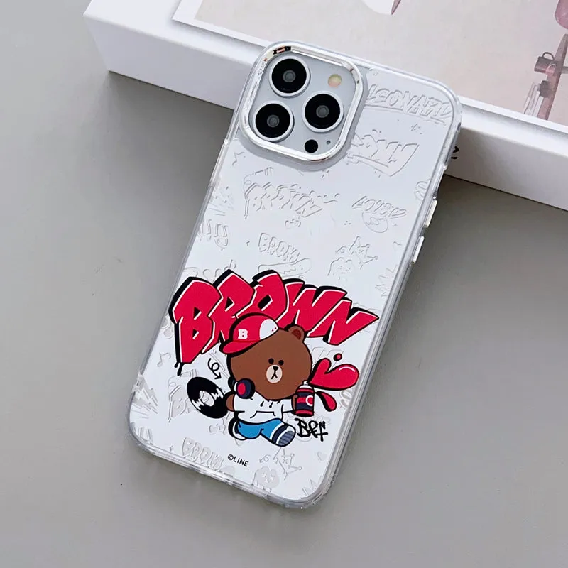 Line Friends Mirror Back Case Cover