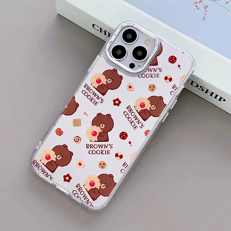 Line Friends Mirror Back Case Cover