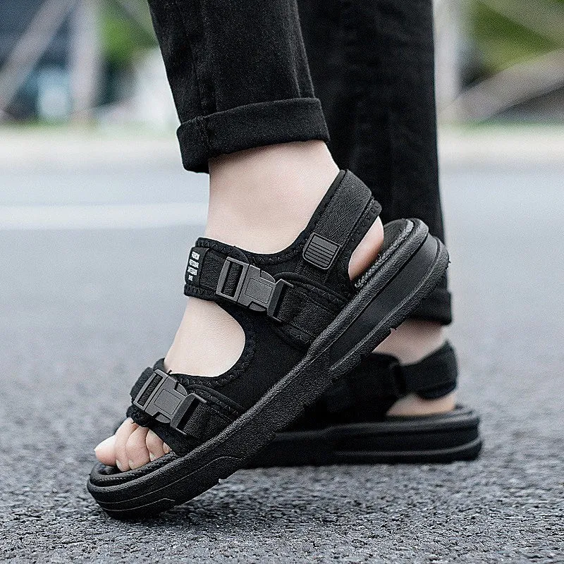 Mens Summer Casual Open Toe Breathable Non-slip Sports Sandals