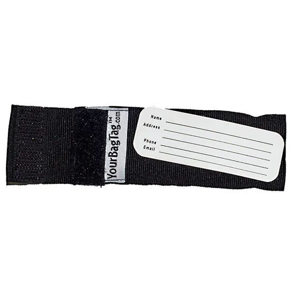 Mini Black Luggage Tag