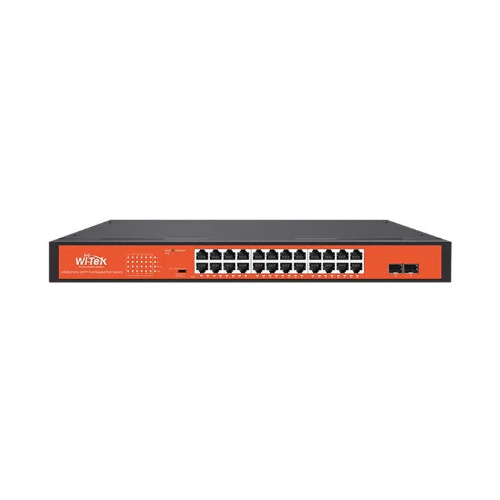 Network Switch, PoE, 24 2 Port, 250W