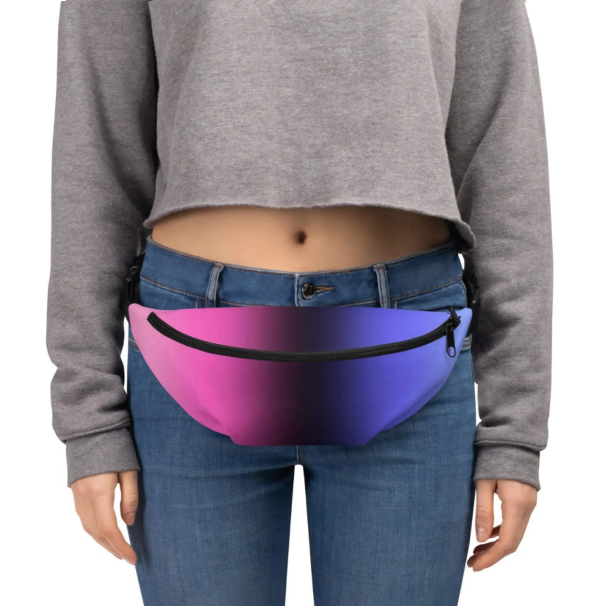 Omnisexual Pride Ombre Crossbody Belt Bag