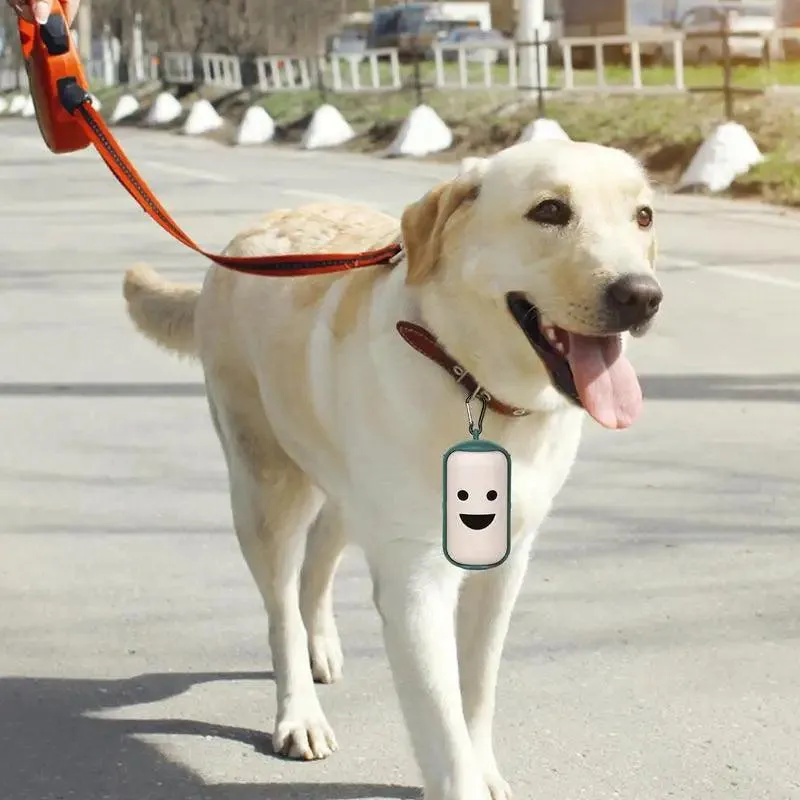 Pet Waste Bag Dispenser with Leash Clip