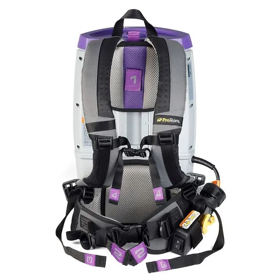 ProTeam GoFit 6 Qt. Backpack Vacuum w/ ProBlade Carpet Tool Kit