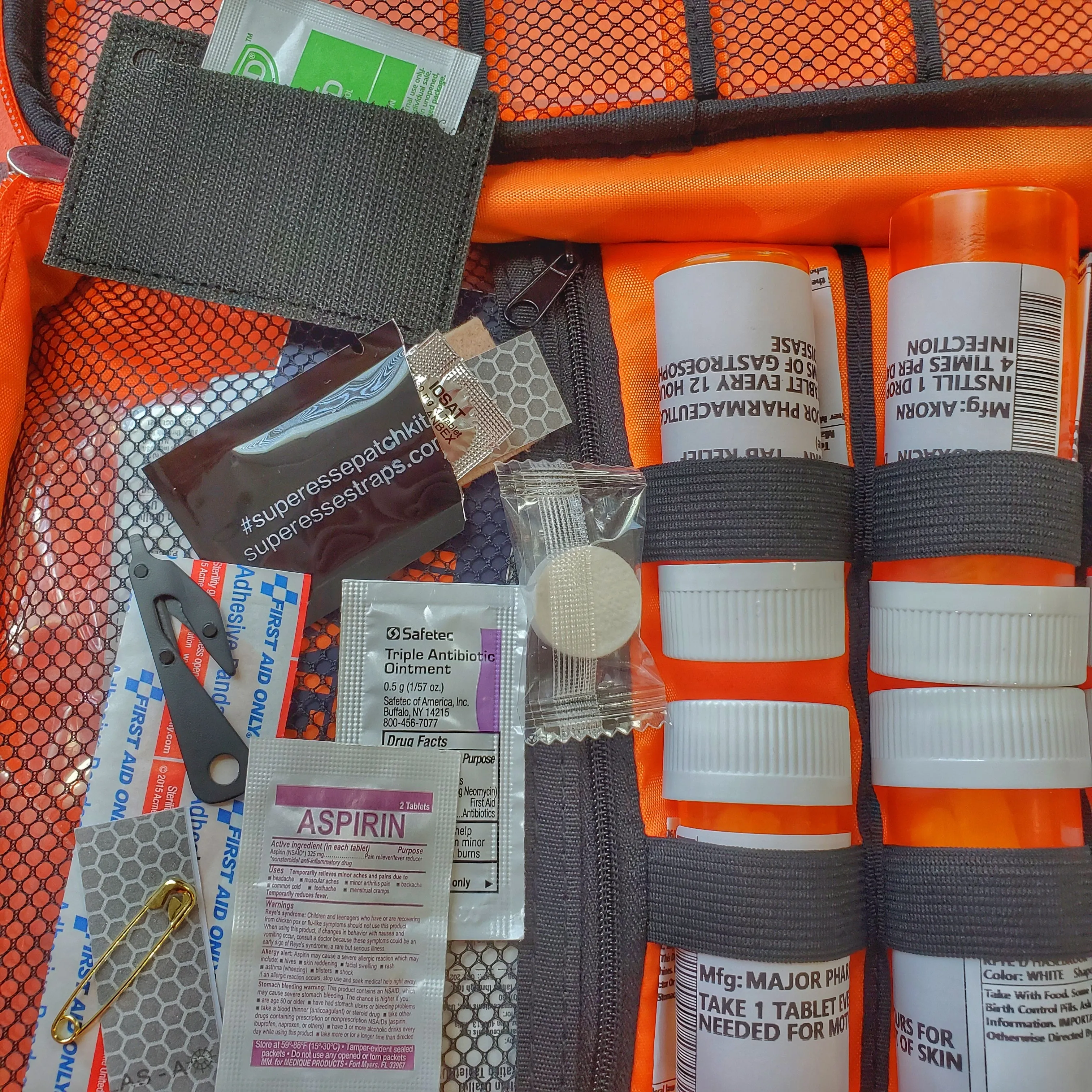 Rescue Patch Kit: emergency tools and last resort first-aid