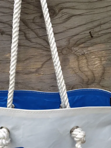 Sea Breeze Recycled Sail Shopper Bag