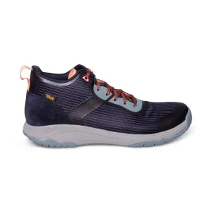 Teva Gateway Grid Mid Grey / Blue Shoes - Women's