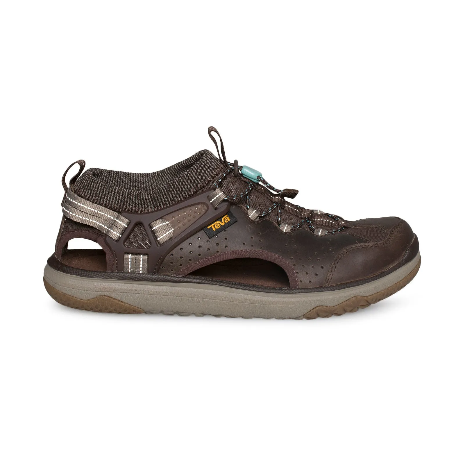 TEVA Terra Float Travel Lace Chocolate Brown Sandals - Women's