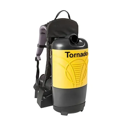 Tornado® Pac-Vac 6 Roam Cordless Backpack Vacuum (10 Amp Samsung® Lithium Battery Sold Separately)