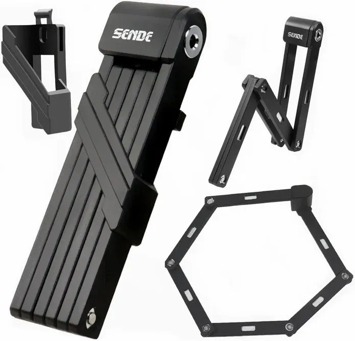 Unbreakable Anti-Theft Folding Bike Lock - Maximum Security